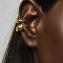 Brinco Joy pircing,dourado.