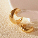 Brinco Joy pircing,dourado.