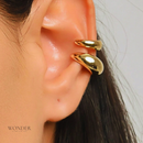 Brinco Joy pircing,dourado.